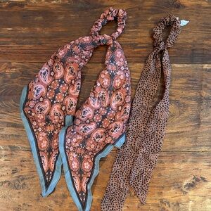 Two Hair scarves